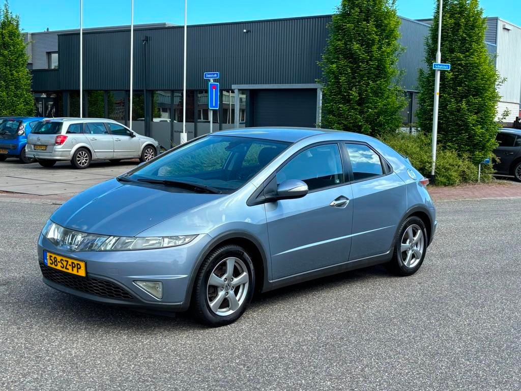 Honda Civic 1.4 Sport Airco Nap, Auto's, 83 pk, Gebruikt, 4 cilinders, Blauw