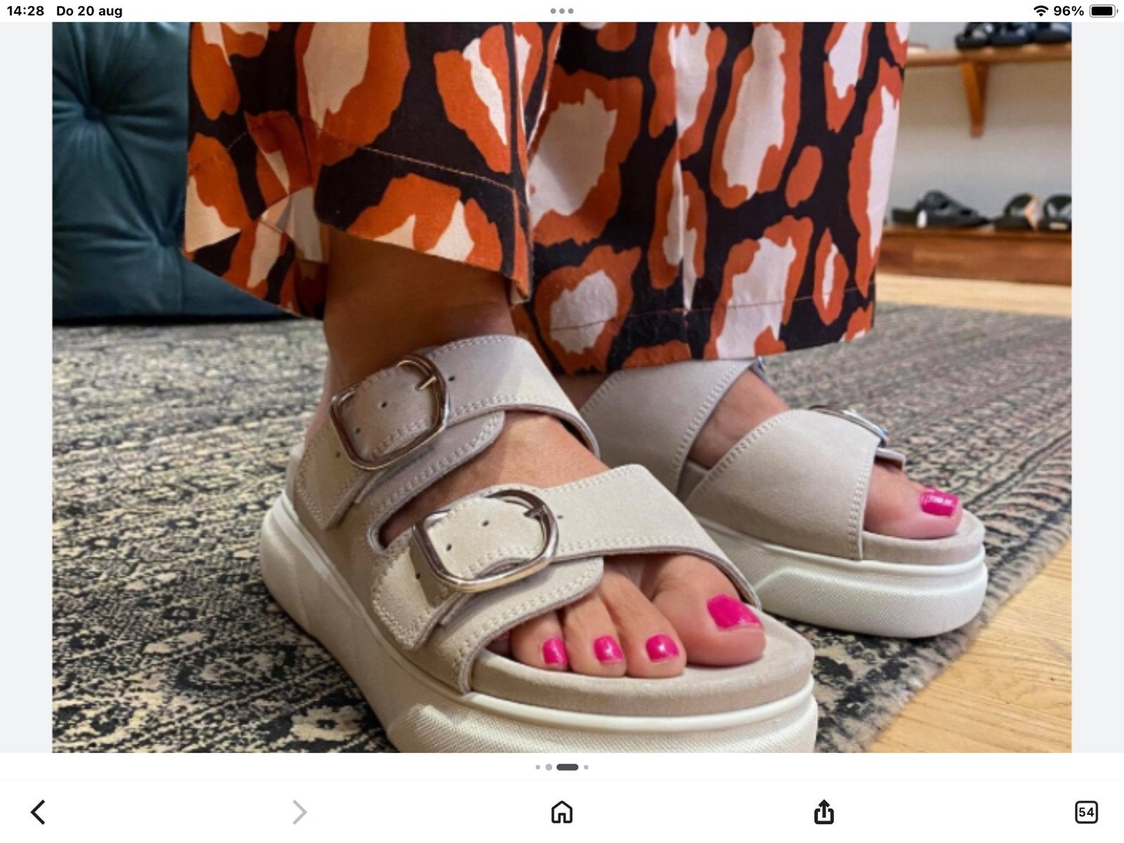NIEUWE VIA VAI SLIPPERS MADDISON  DEE MAAT 40, Beige, Nieuw, Sandalen of Muiltjes, Ophalen of Verzenden