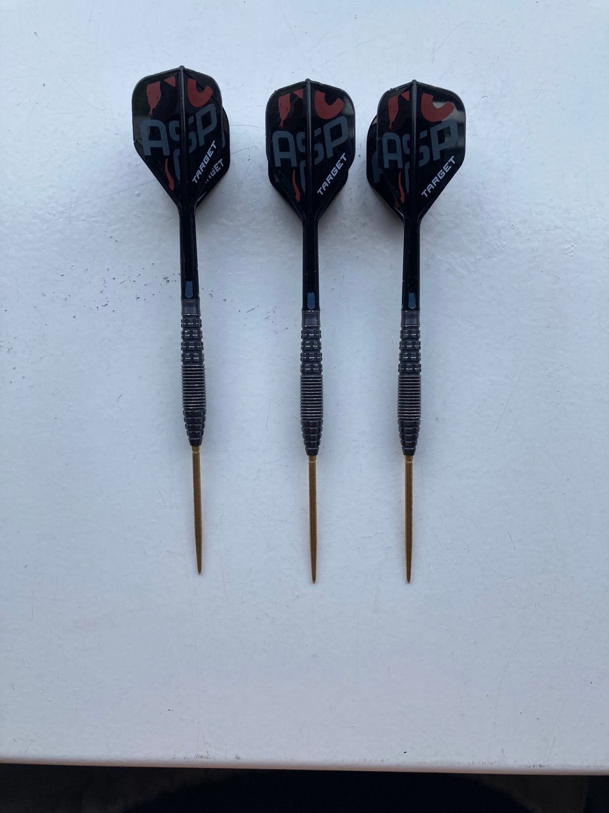 Dartpijlen black marque lite phantom 90% tungsten, Sport en Fitness, Darts, Ophalen of Verzenden, Zo goed als nieuw, Pijlen