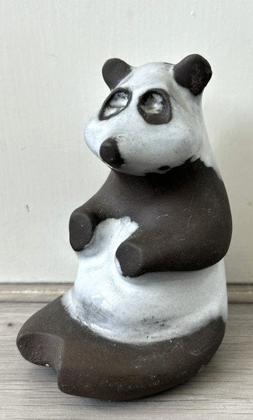 Cor Unum plastiek keramiek pandabeer 1980's, Ophalen of Verzenden