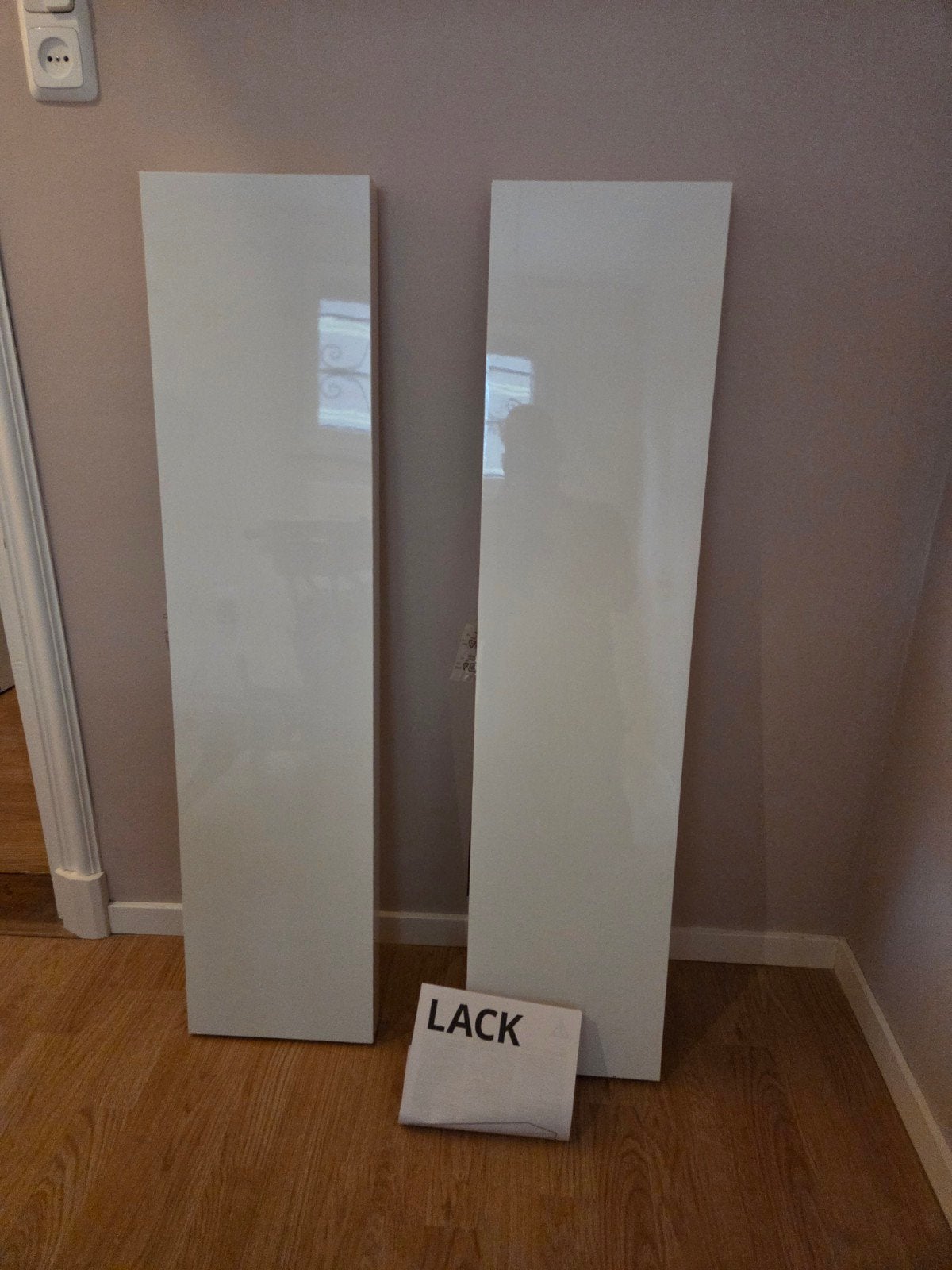2 Ikea Lack wandplanken, Ophalen, Zo goed als nieuw