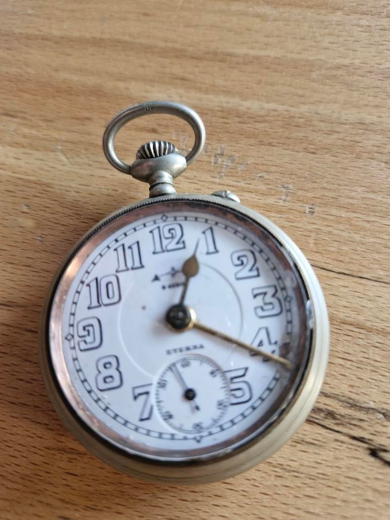 ️ Vintage zakhorloge – decoratief / voor liefhebber of res, Sieraden, Tassen en Uiterlijk, Horloges | Antiek, Ophalen of Verzenden