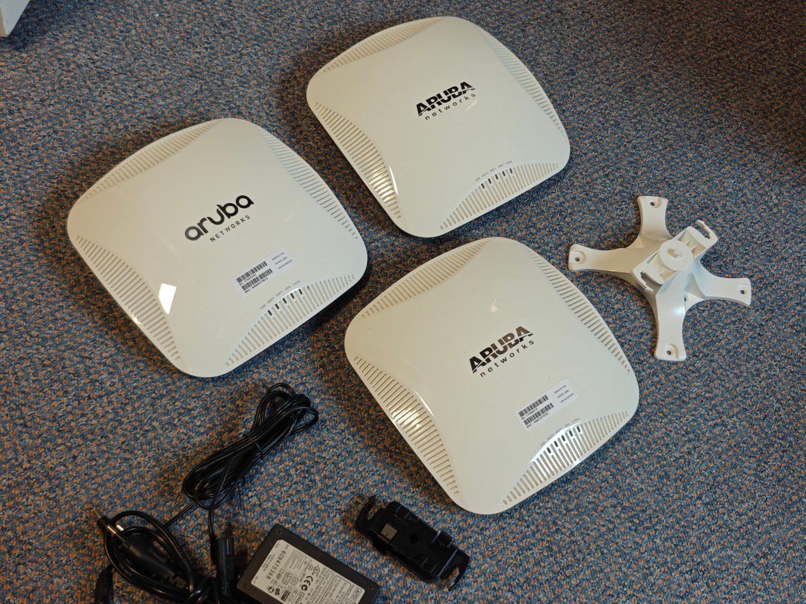 3x Aruba Networks IAP-225-RW Access Points (3 stuks), Computers en Software, Accesspoints, Ophalen of Verzenden, Gebruikt, Aruba Networks