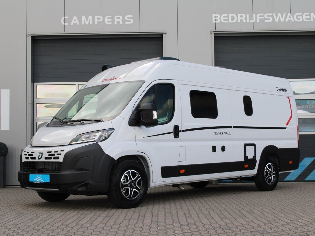 Dethleffs Globetrail 640 ES Active Automaat Hordeur, Caravans en Kamperen, Campers, Automaat, Luifel, Buscamper of Camperbus, Ringverwarming