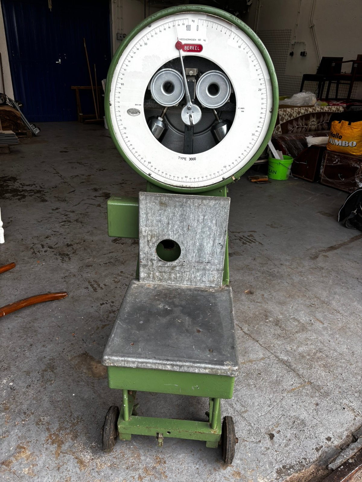 Weegschaal Berkel origineel, Witgoed en Apparatuur, Ophalen, Zo goed als nieuw, Winkelweegschaal, Minder dan 10 kg