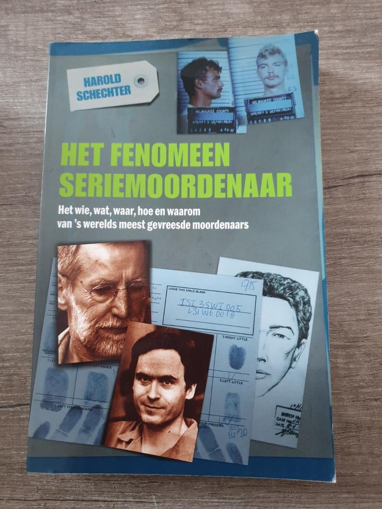 Het Fenomeen Seriemoordenaar - Harold Schechter, Boeken, Overige Boeken, Gelezen, Ophalen of Verzenden