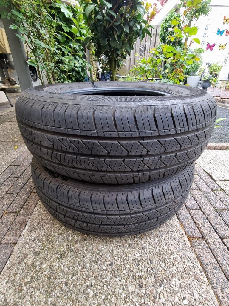 2x All Season Banden 195/70R14 96N, Auto-onderdelen, Banden en Velgen, 14 inch, Gebruikt, Ophalen of Verzenden, All Season