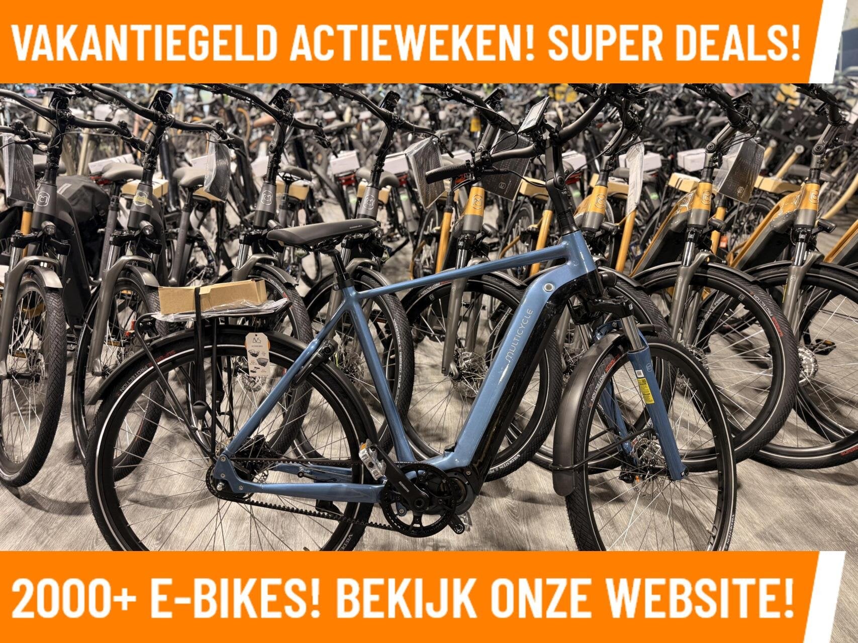 OP=OP ACTIES GIGANTISCH AANBOD ELEKTRISCHE FIETSEN OPRUIMING, Overige merken