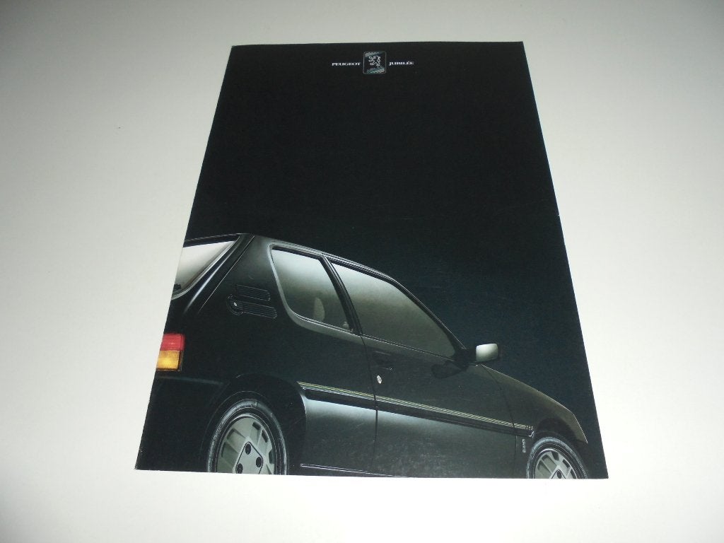 brochure Peugeot 205 Jubilée  1990, Boeken, Auto's | Folders en Tijdschriften, Ophalen of Verzenden, Zo goed als nieuw, Peugeot