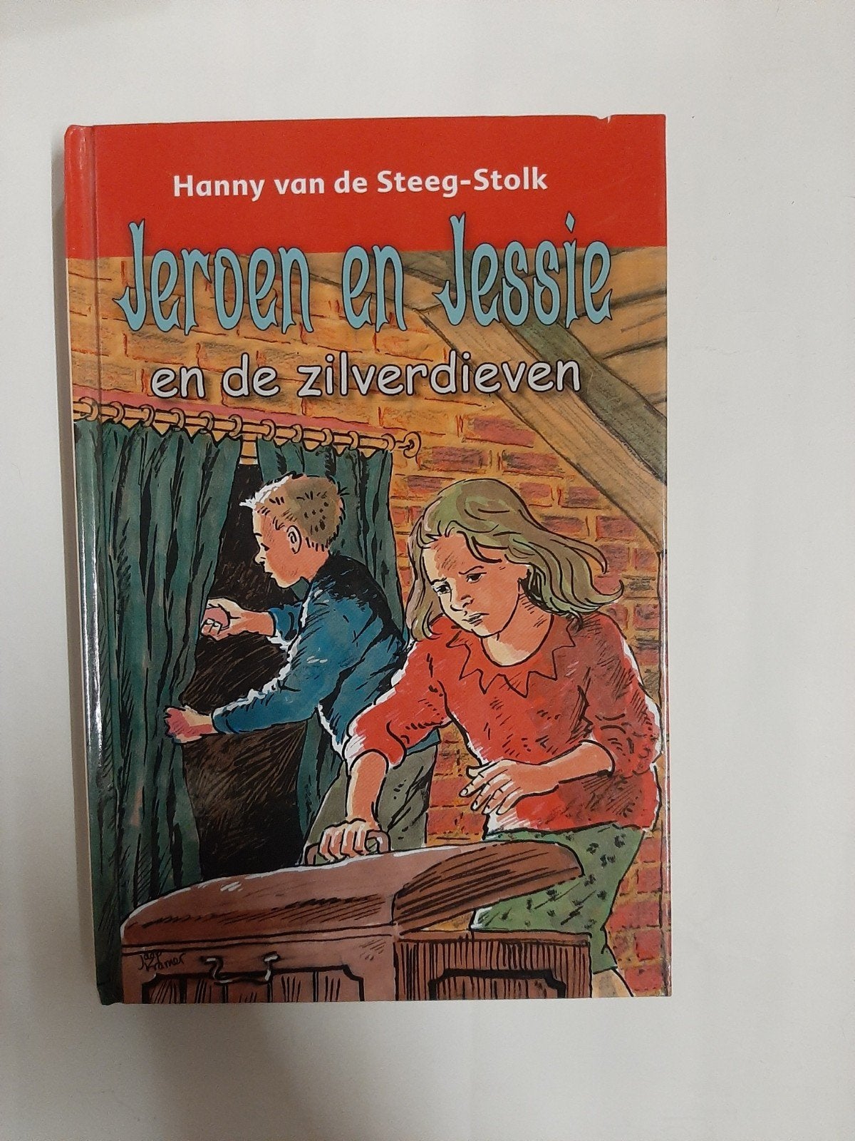 Jeroen en Jessie en de zilverdiefjes., Ophalen of Verzenden, Zo goed als nieuw, Fictie algemeen