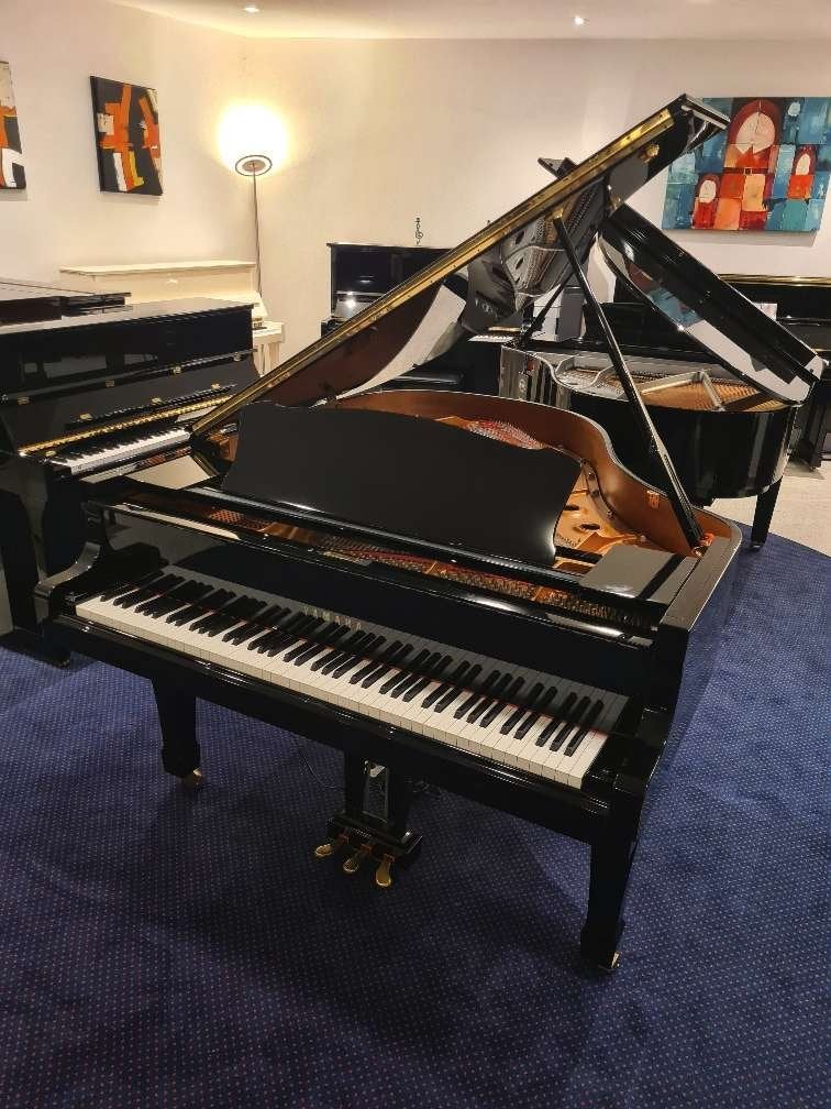 Yamaha C2 PE Silent vleugel occasion (2007) 5 jaar garantie, Gebruikt, Yamaha Music europe GmbH, Zwart, Ophalen of Verzenden