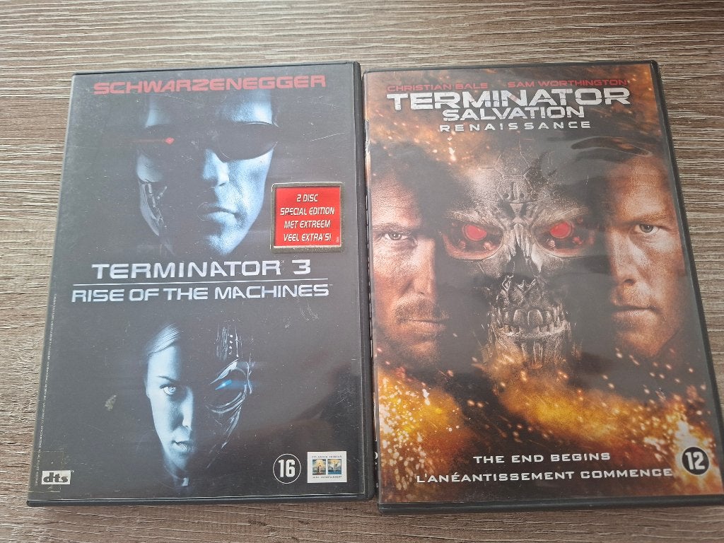 Terminator DVD's, Cd's en Dvd's, Engels, Vanaf 16 jaar, Nederlands, Ophalen of Verzenden