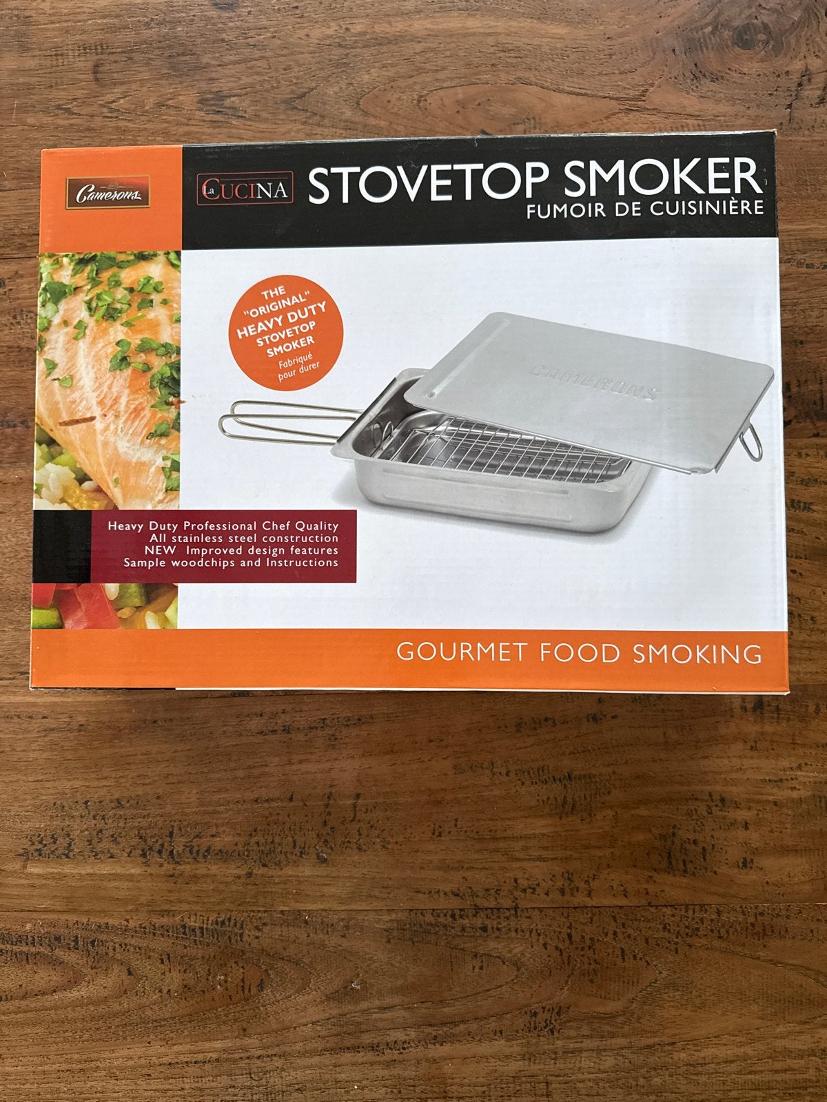 Stovetop Smoker - Rookoven voor kookplaat, Overige typen, Ophalen of Verzenden, Metaal, Overige merken