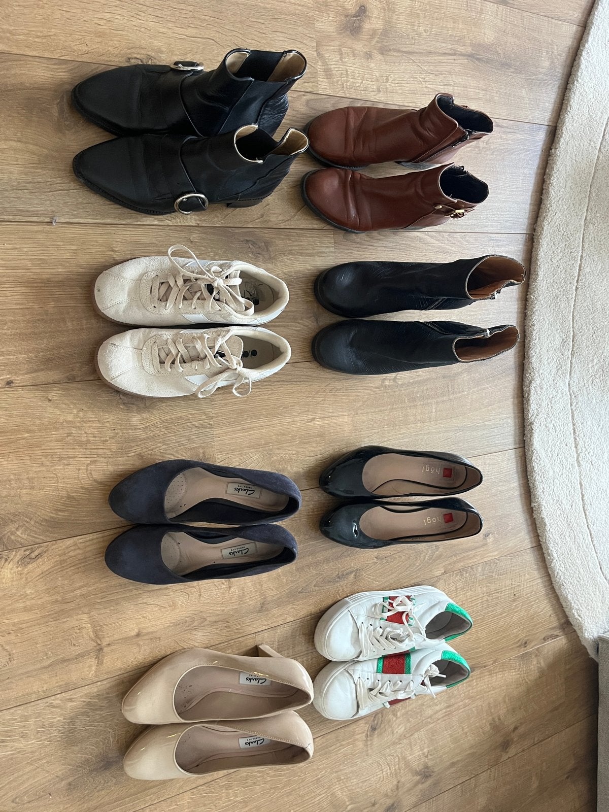 Grote partij dames schoenen maat 37 - Unisa, Shabbies, Diado, Ophalen of Verzenden, Gedragen, Zwart, Lage of Enkellaarzen