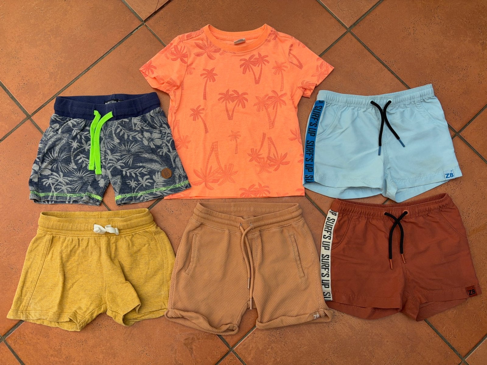 Zomer kledingpakketje jongen maat 86, Ophalen of Verzenden, Zo goed als nieuw, Jongetje, Broekje