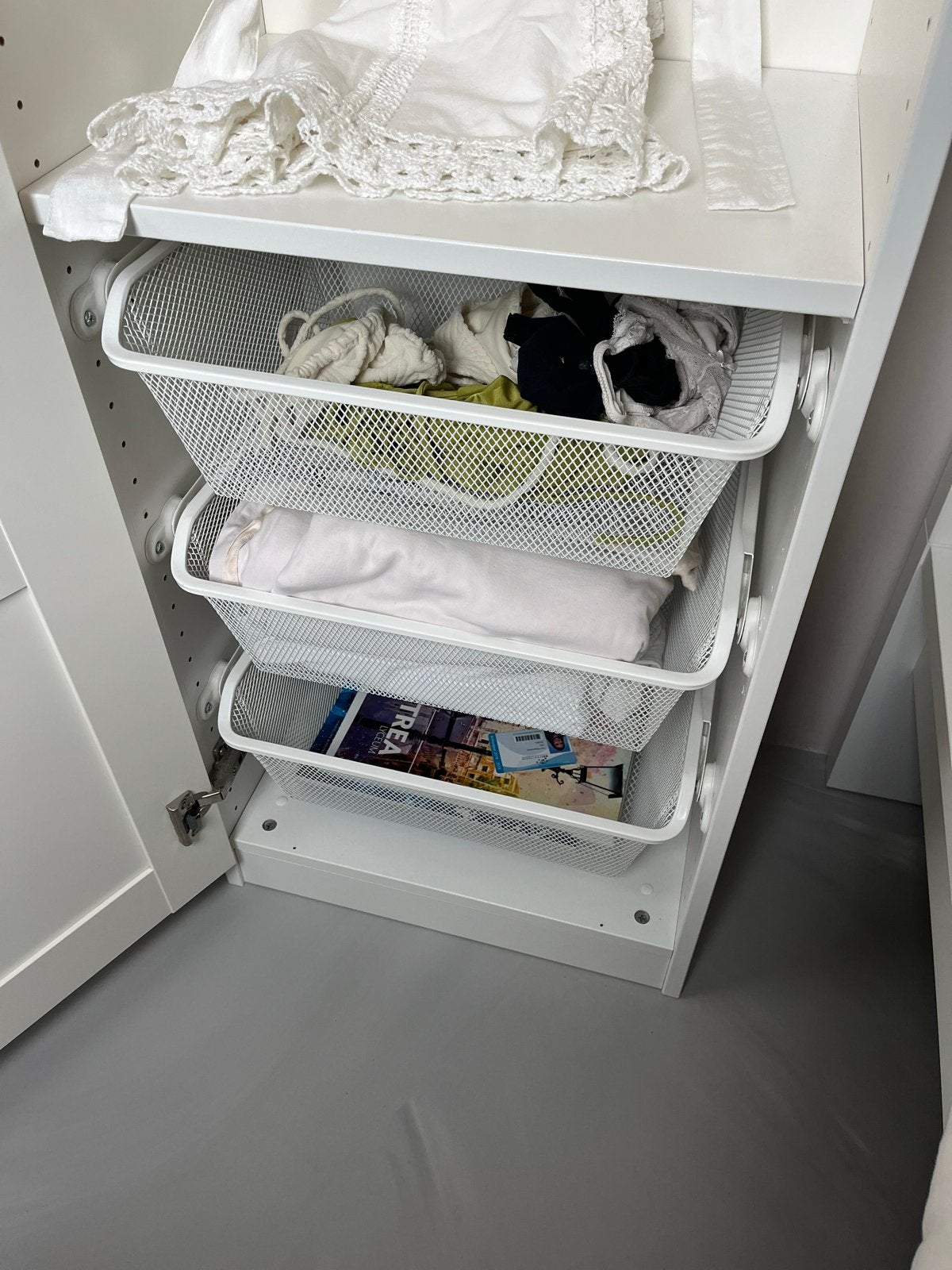 3x KOMPLEMENT Draadmand 50x35 voor IKEA PAX Kast, Gebruikt, 50 tot 100 cm, Ophalen of Verzenden, Metaal