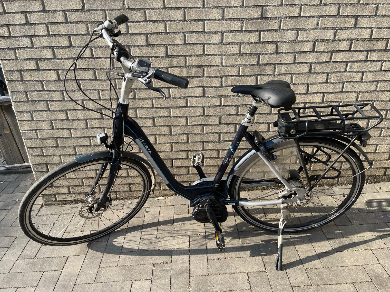 Sparta e-bike met Bosch middenmotor (zonder accu en display), Ophalen, 2 zitjes, Gebruikt, Sparta