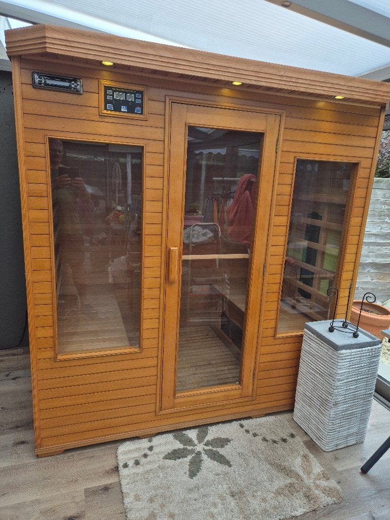 Infrarood Sauna, Sport en Fitness, Ophalen, Gebruikt, Complete sauna