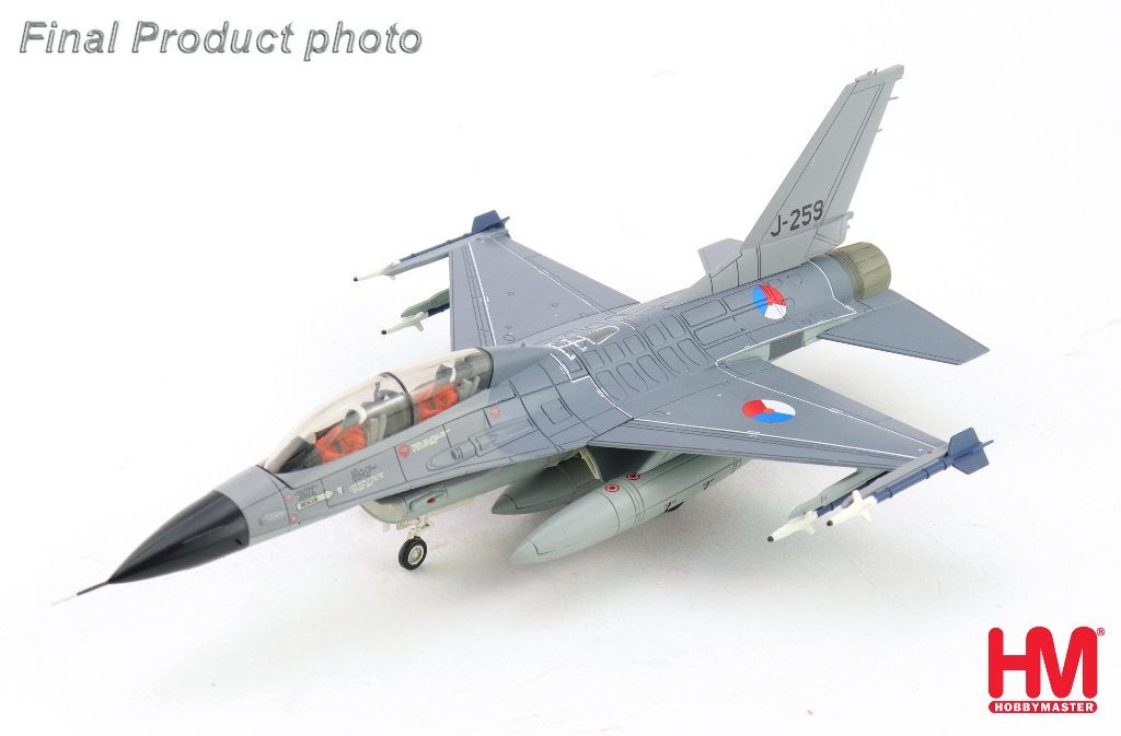 F-16B Fighting Falcon Koninklijke Luchtmacht Hobby Master, Verzenden, Nieuw, Military-Models VJ Mendelssohnstraße 29 info@military-models-vj.de