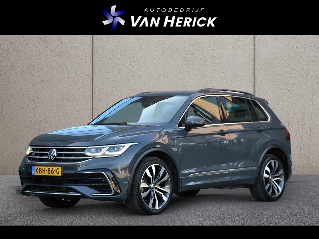 Volkswagen Tiguan 1.4 TSI eHybrid 245PK R-Line | Leder | IQ, 1716 kg, Zwart, 4 cilinders, Hybride Elektrisch/Benzine