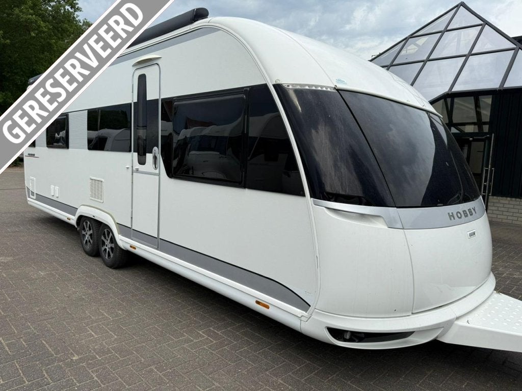 Hobby Premium 660 WFU 2016 | Airco | Mover | Luifel, Caravans en Kamperen, Caravans, Rondzit, Hobby, Bedrijf, Overige typen