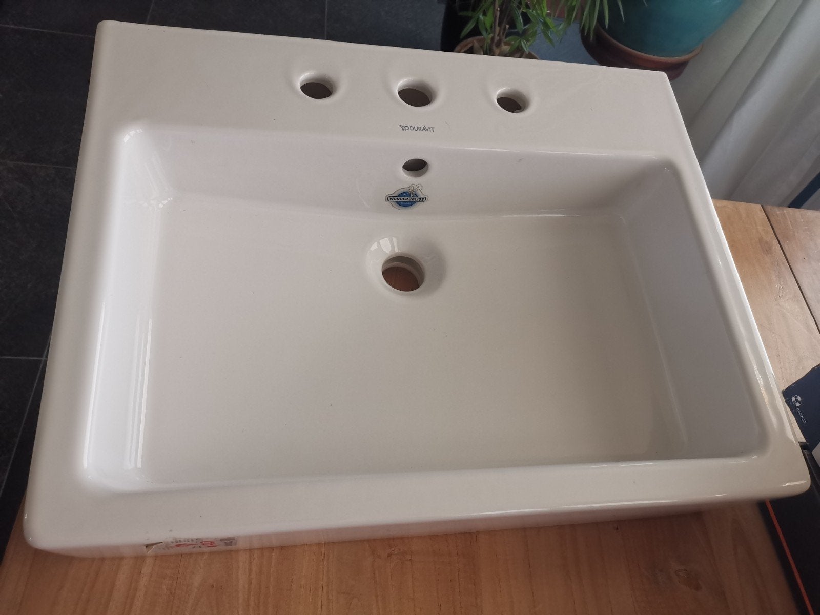 Duravit Vero wastafel 60x47 nieuw, Ophalen, Nieuw, 50 tot 100 cm, Minder dan 100 cm
