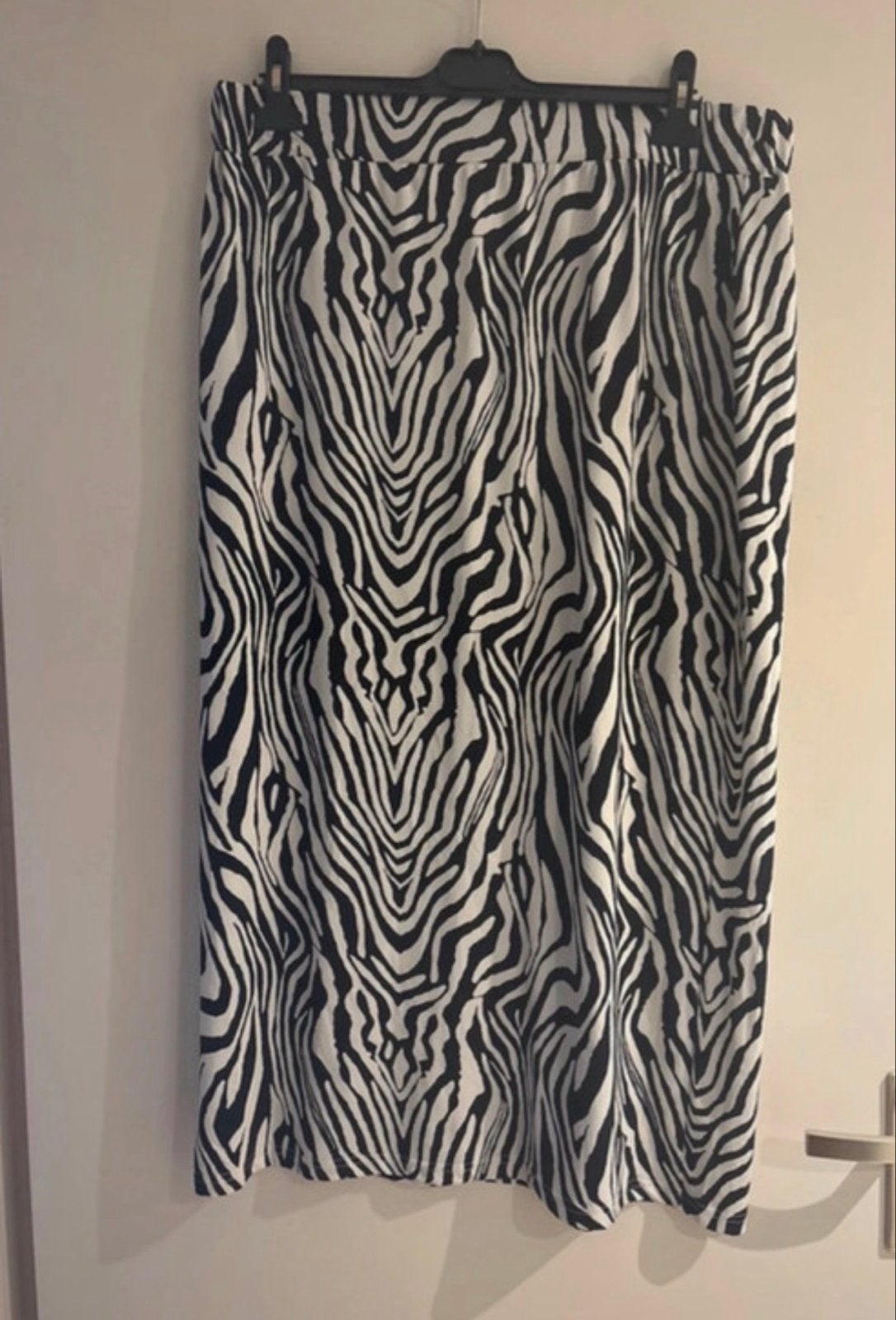 Shein Curve Zebra Print Rok - Maat 2XL, Kleding | Dames, Rokken, Zwart, Maat 46/48 (XL) of groter, Ophalen of Verzenden, Zo goed als nieuw
