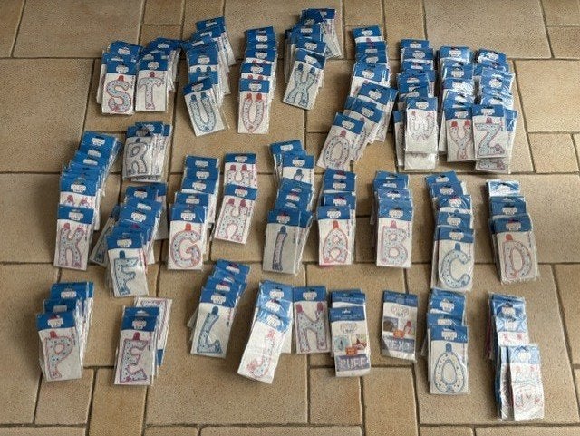 grote partij opblaas letters alfabet in 3 kleuren samen, Ophalen of Verzenden, Nieuw, Versiering, Verjaardag
