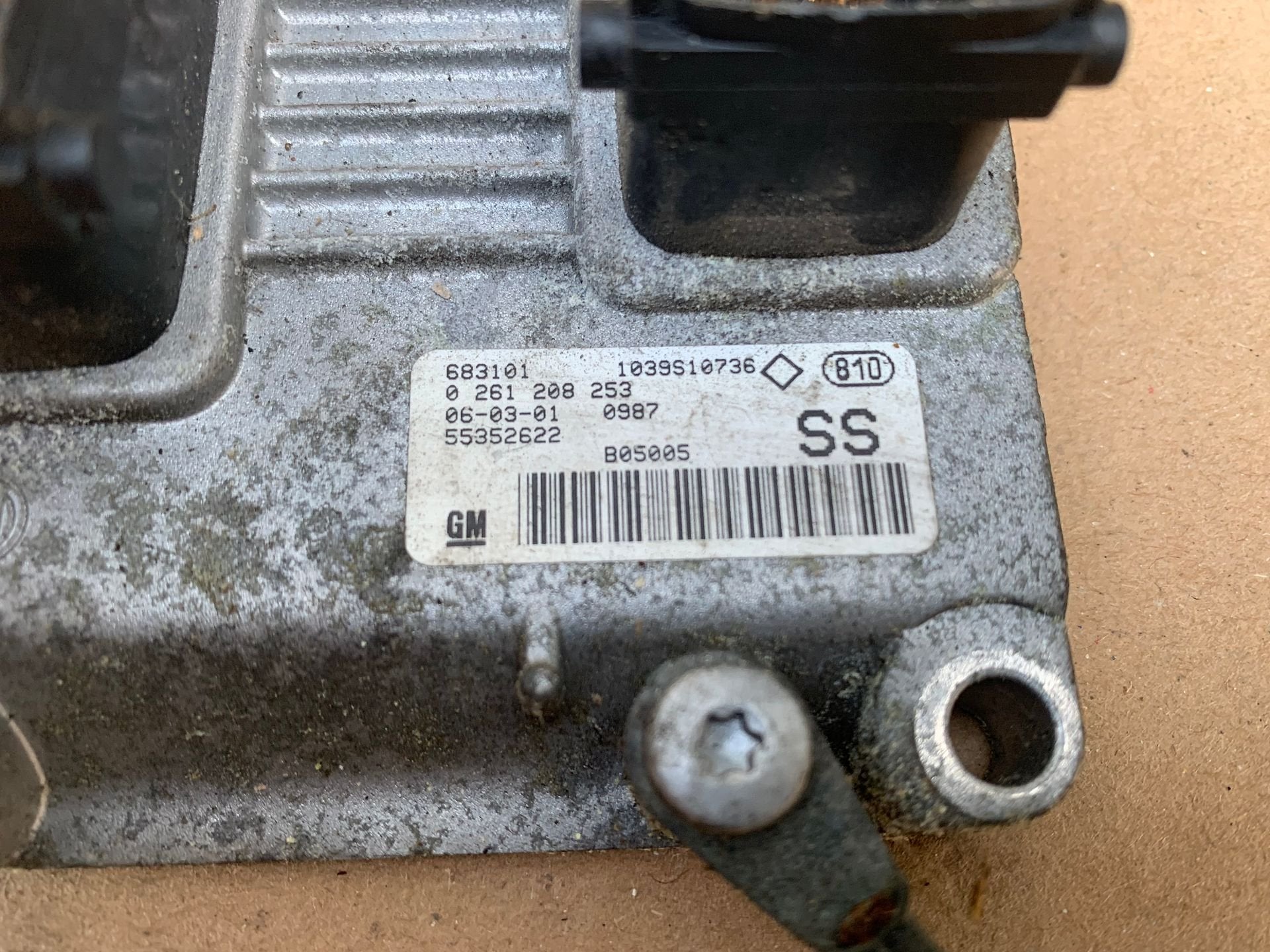 ecu opel corsa C 1.2 16V Z12XEP 55352622 computer motor, Gebruikt, -, -, Opel