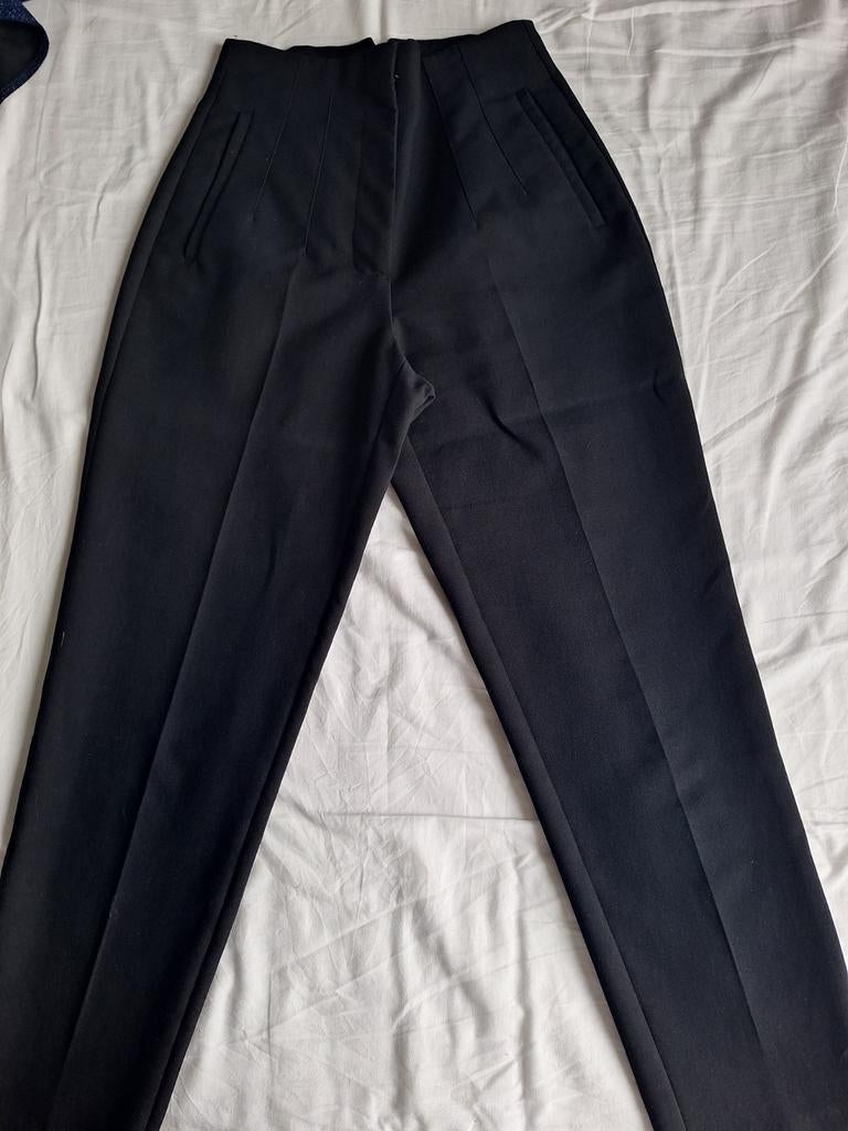 Zara zwarte pantalon - Maat S, Ophalen of Verzenden, Zo goed als nieuw, Maat 36 (S), Lang