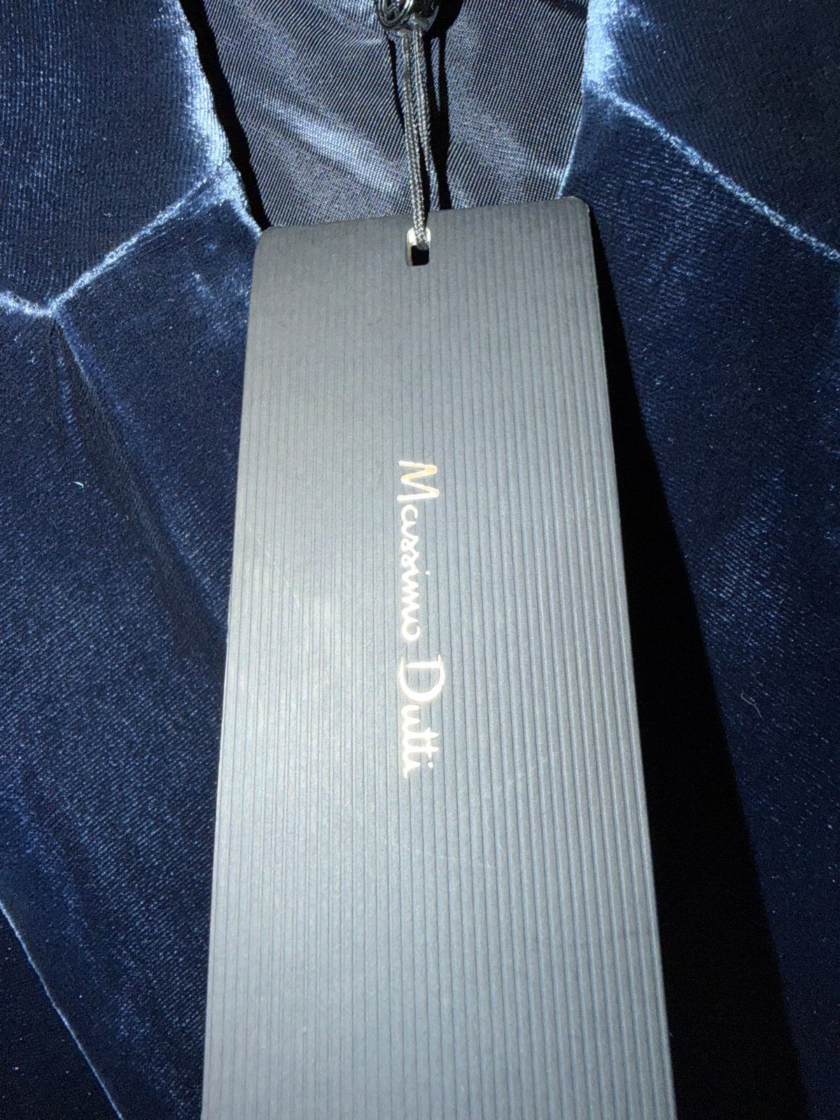 Massimo Dutti fluwelen jasje en broek - Nieuw met kaartjes, Kleding | Dames, Maat 38/40 (M), Kostuum of Pak, Blauw, Nieuw