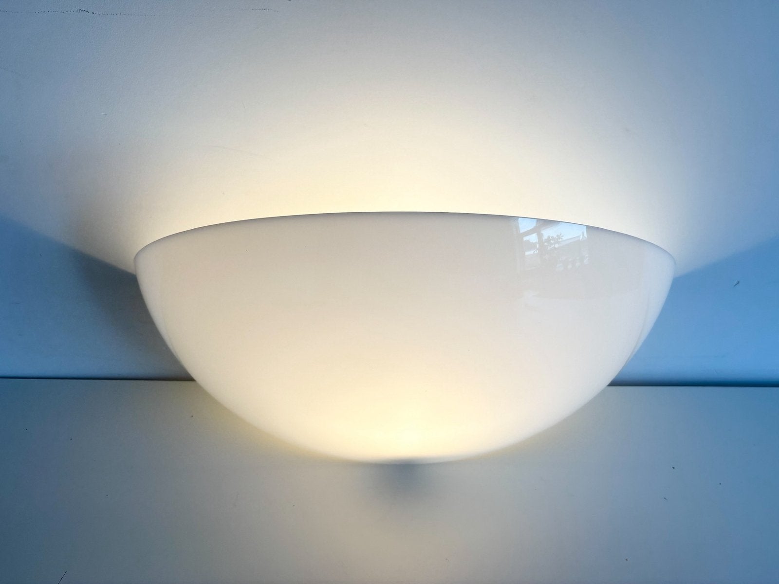 Set van 2 x design wandlamp Harco Loor, Wit, Gebruikt, Kunststof, E14 (klein)