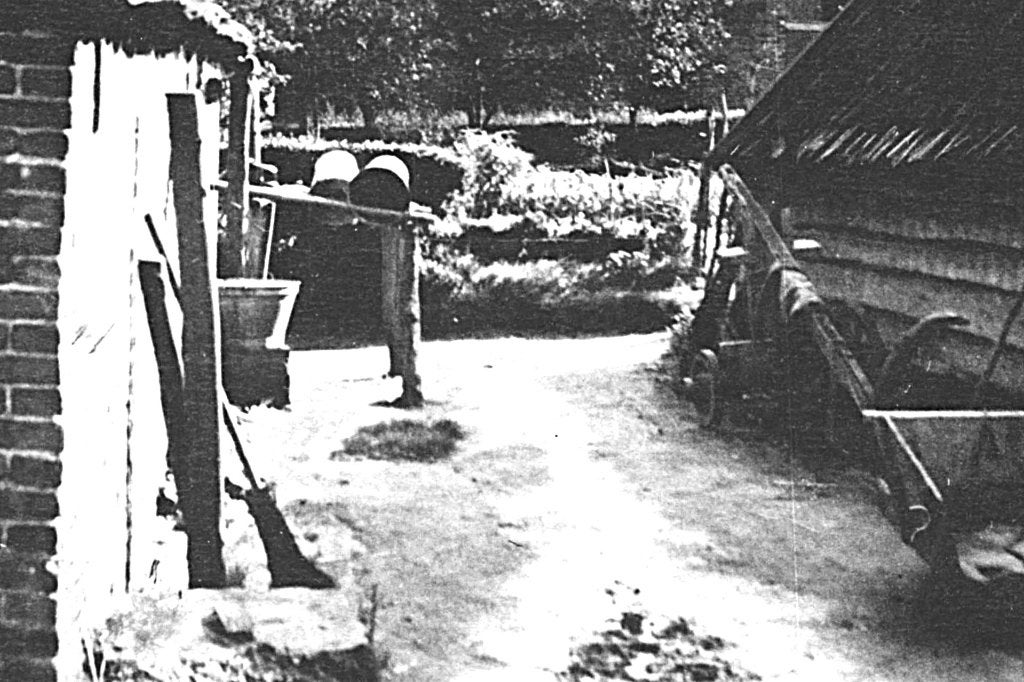 968569	Garderen	Landelijk Tafereel 	1951	zegel afgeweekt, Ophalen of Verzenden, 1940 tot 1960, Gelopen, Gelderland
