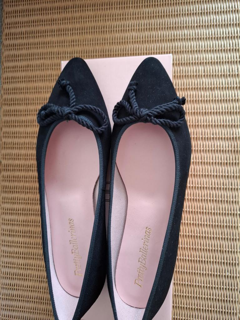 Nieuwe ballerina's mt. 38,5 van Pretty Ballerina's, Kleding | Dames, Schoenen, Verzenden, Zwart, Nieuw, Pretty Ballerinas
