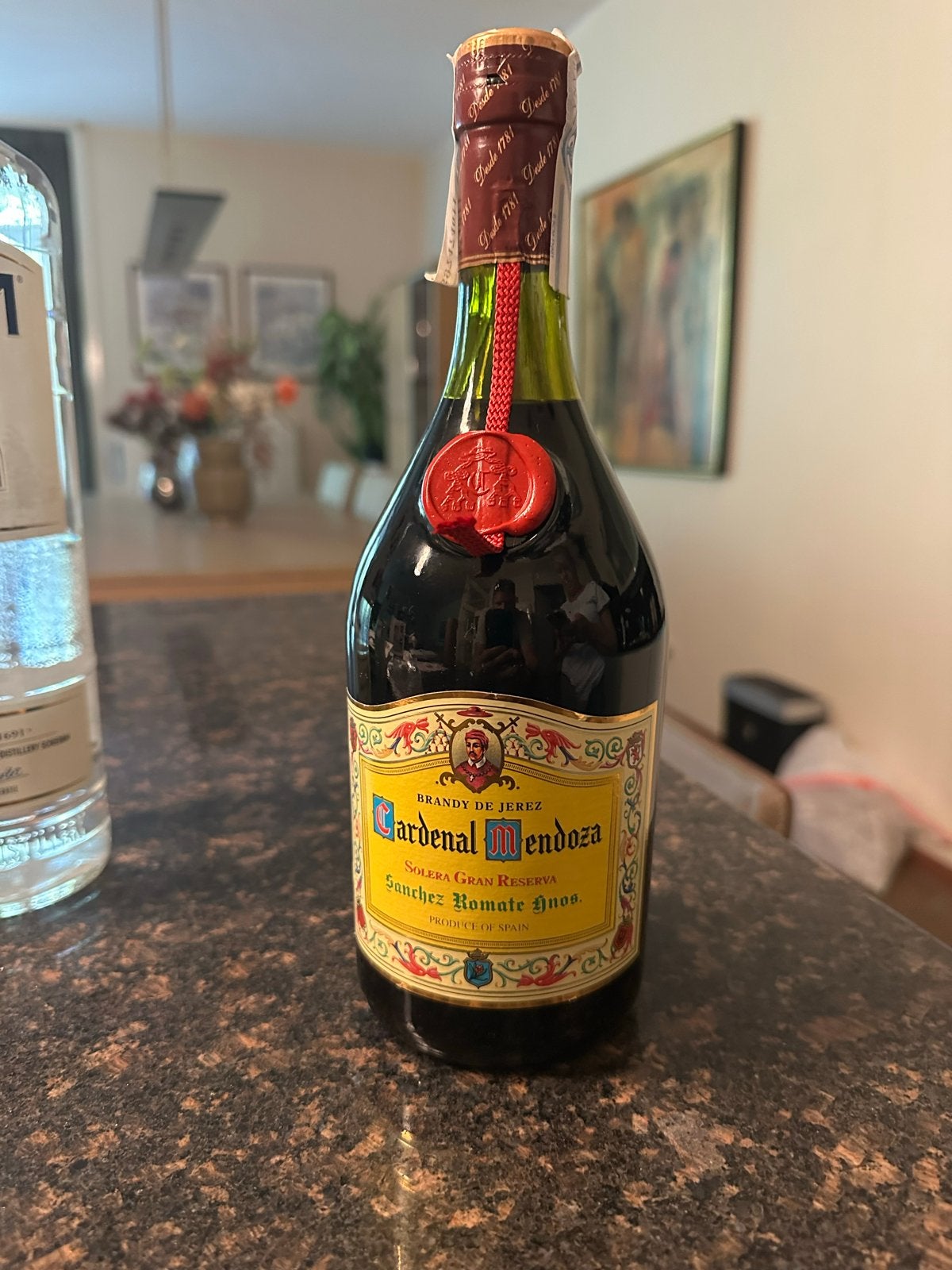 Vintage fles Cardenal Mendoza Brandy Solera Gran Reserva, Ophalen of Verzenden