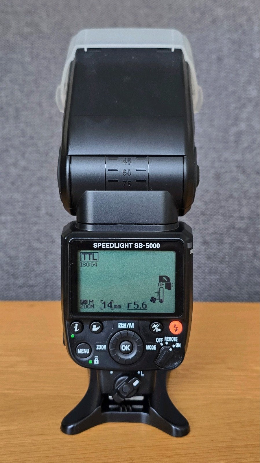 Nikon SB5000 in nieuwstaat, Audio, Tv en Foto, Fotografie | Flitsers, Externe flitser, Draadloos, Zo goed als nieuw, Nikon
