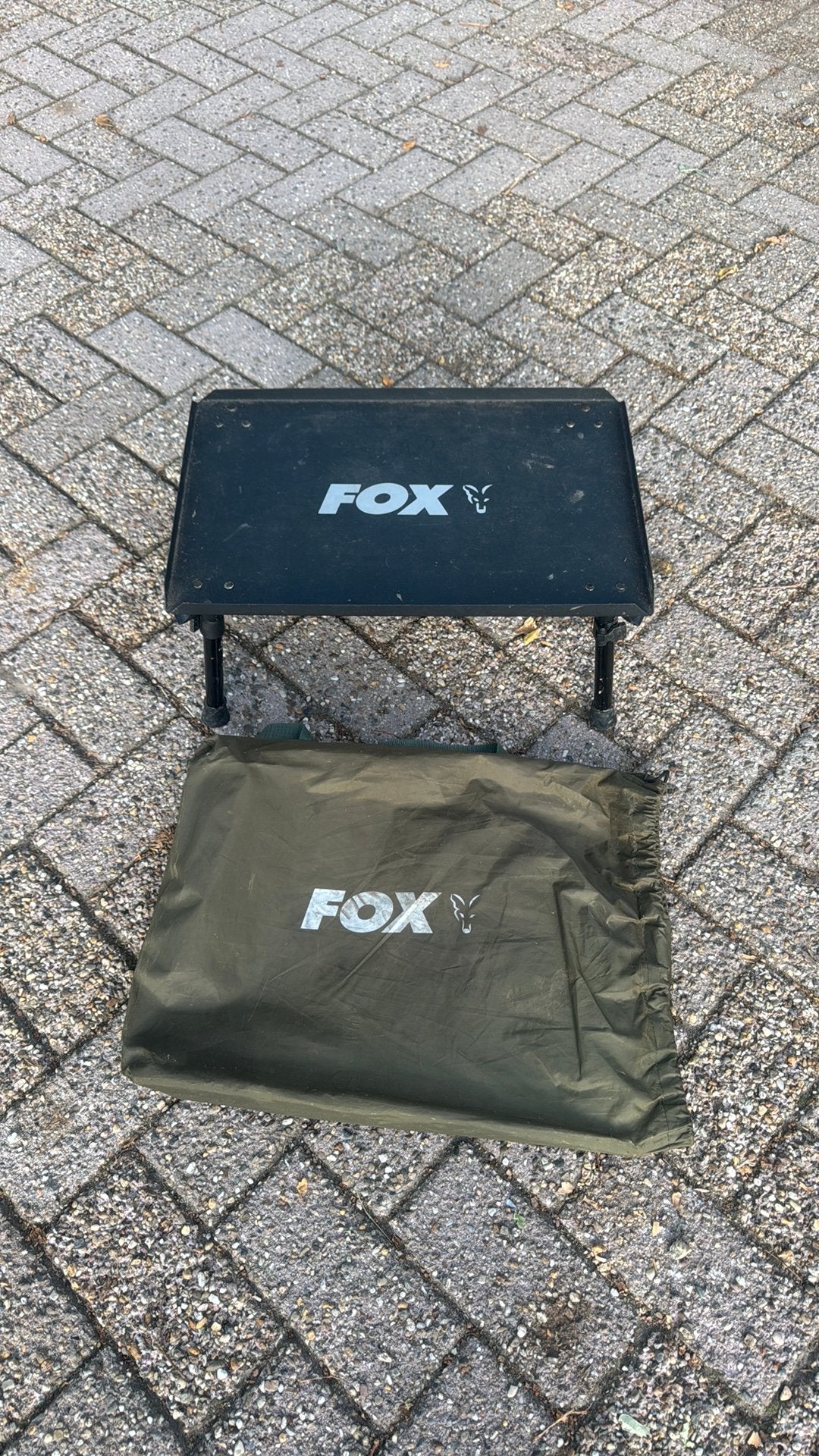 Fox bivvytafeltje, Watersport en Boten, Ophalen of Verzenden, Gebruikt, Overige typen