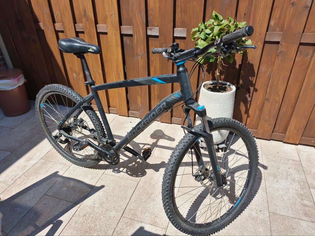 Rockrider st520 XL mountainbike, Fietsen en Brommers, Fietsen | Mountainbikes en ATB, Gebruikt, 57 cm of meer, Hardtail, Schijfrem