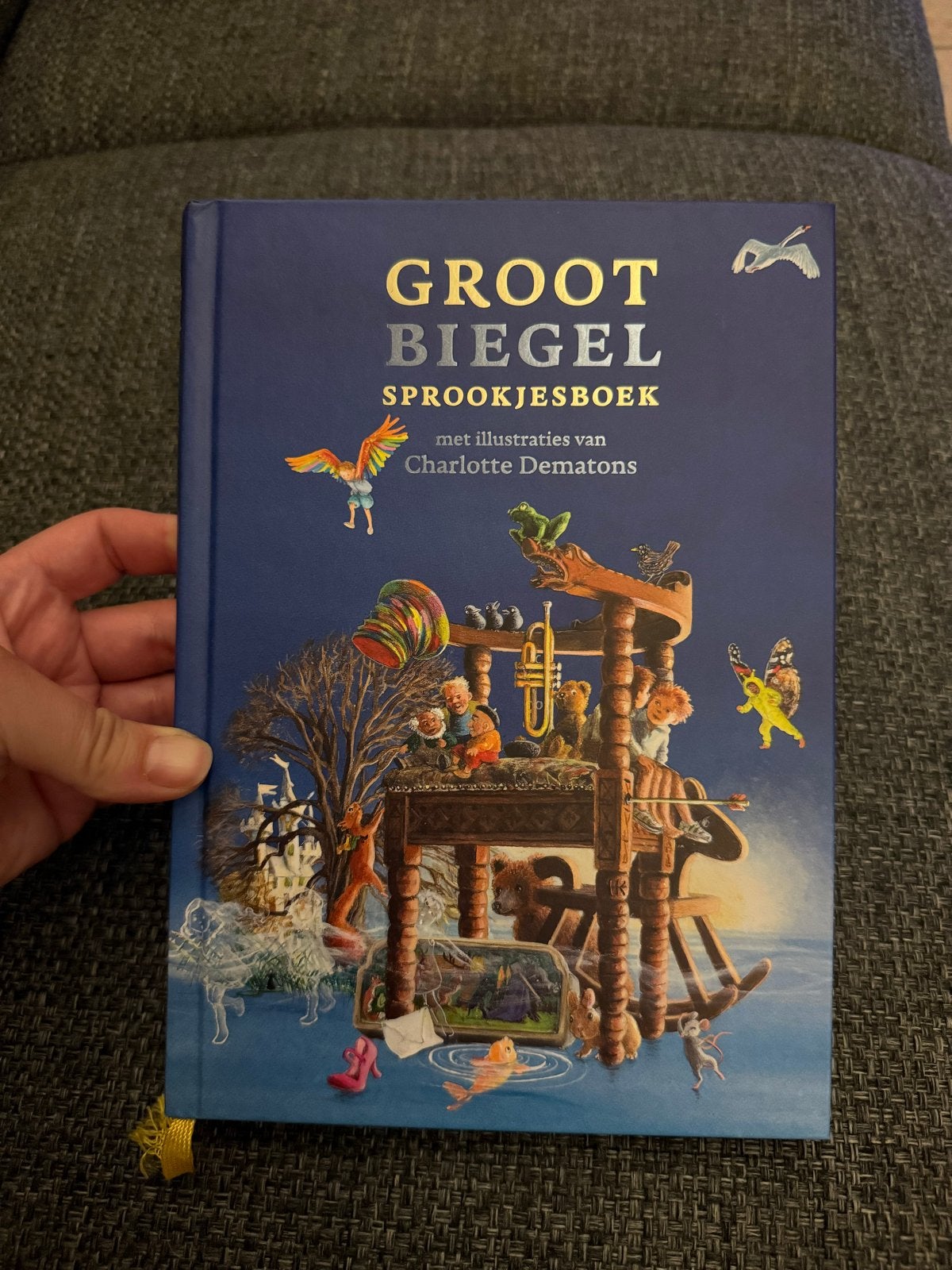 Groot Biegel Sprookjesboek - Charlotte Dematons, Boeken, Ophalen of Verzenden, Nieuw