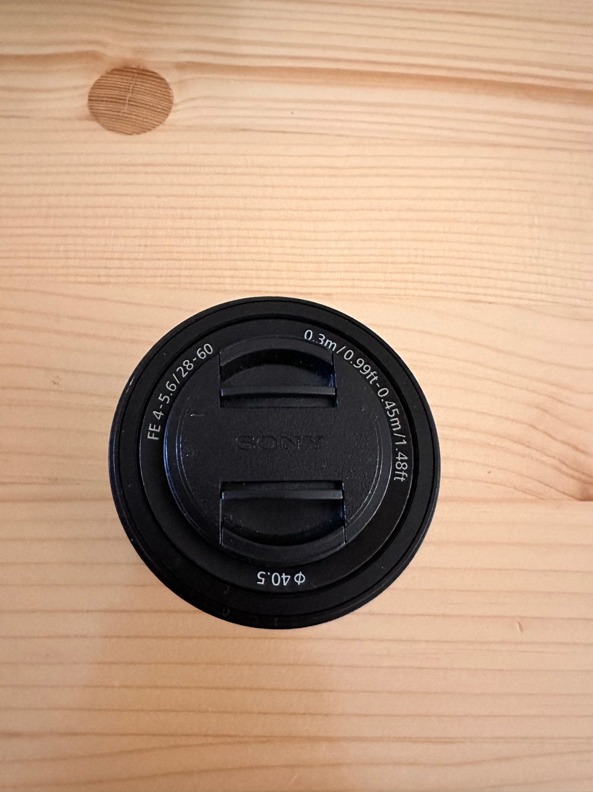 Sony FE 4-5.6/28-60mm lens, Ophalen, Nieuw, Standaardlens, Zoom