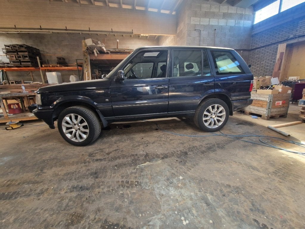Land Rover Range Rover 4.6 HSE AUT 4WD 2001 Blauw, Automaat, Lederen bekleding, Blauw, Leder