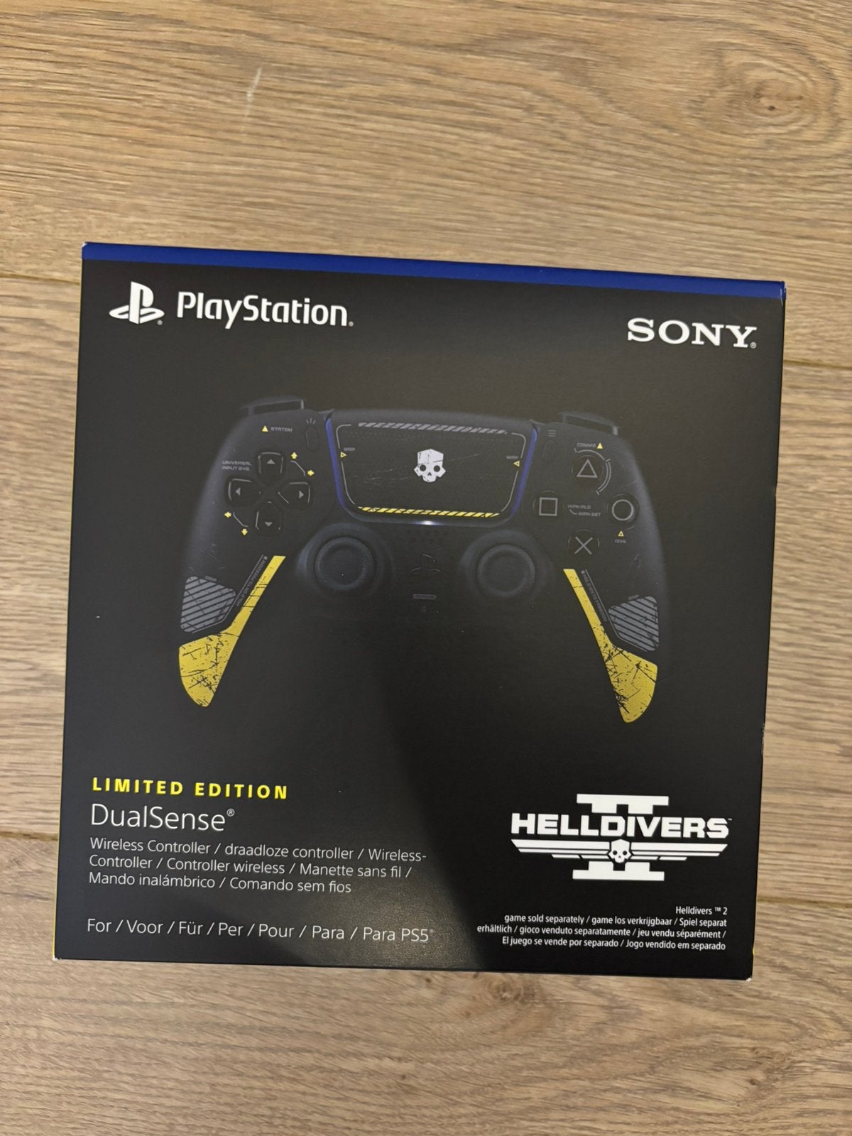 PS5 Controller Helldivers nieuw, PlayStation 5, Nieuw, Ophalen of Verzenden, Controller