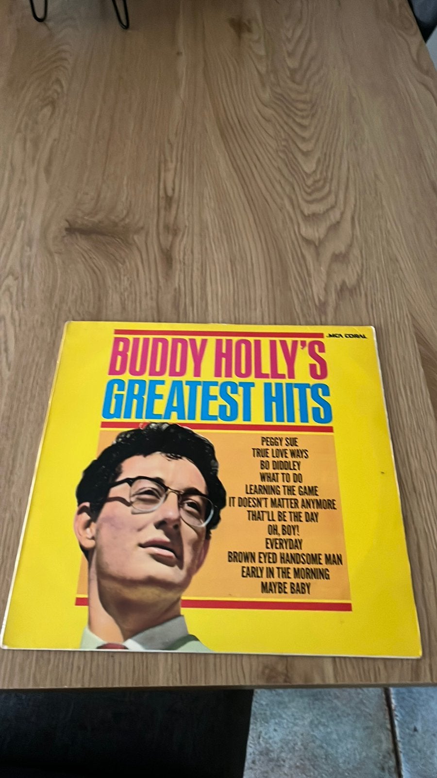 Mooie vinyl buddy holly, Ophalen, Gebruikt, 12 inch, Poprock