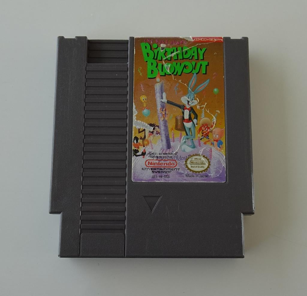 Bugs Bunny Birthday Blowout (USA) voor Nintendo NES, 1 speler, Zo goed als nieuw, Vanaf 3 jaar, Ophalen