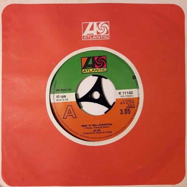 acdc, Cd's en Dvd's, Vinyl | Rock, Ophalen of Verzenden, Gebruikt, 7 inch, Poprock