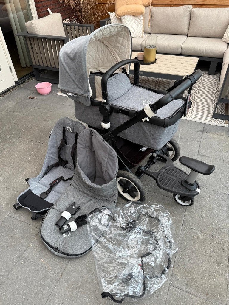 Bugaboo Buffalo compleet incl. meerijdplankje met zitje, Ophalen, Zo goed als nieuw, Bugaboo