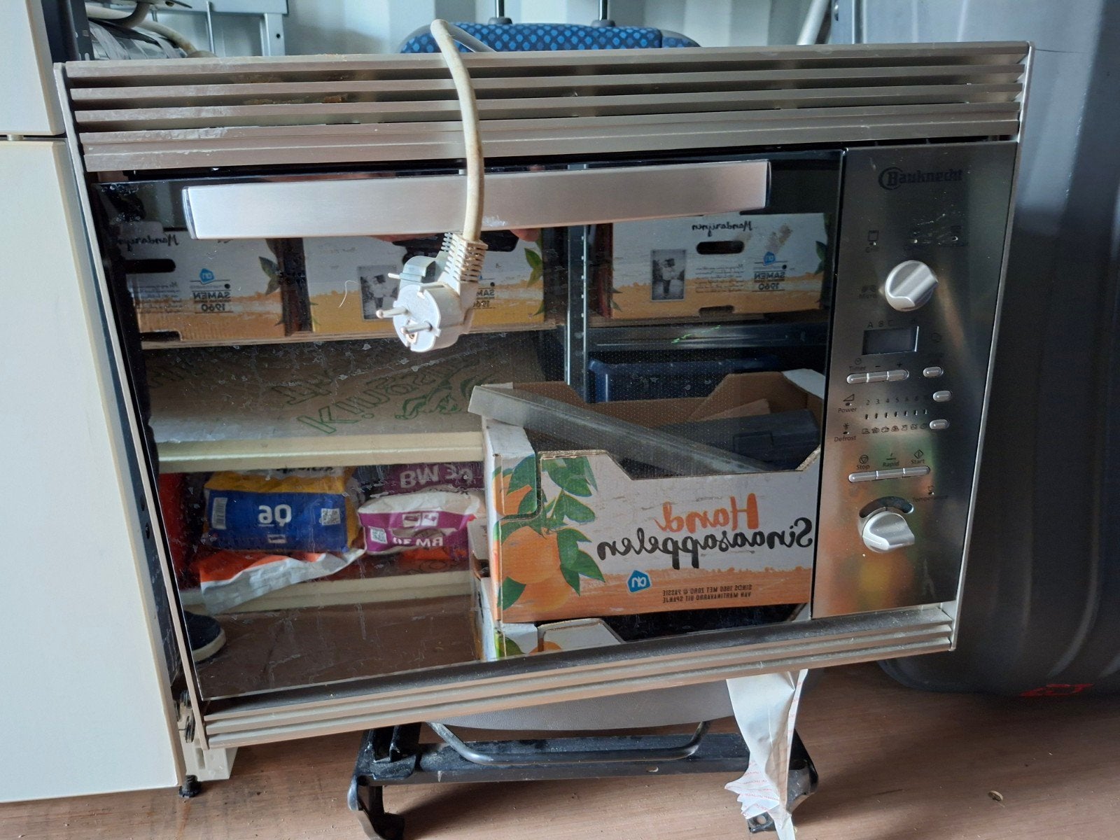 Bauknecht DMCG2735/2 Inbouw Combi-oven Magnetron, Witgoed en Apparatuur, Ophalen, Bauknecht, Gebruikt, Combi-oven