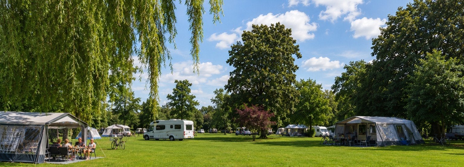 Camping "De Heumense Sluis", Internet, Aan meer of rivier, Landelijk
