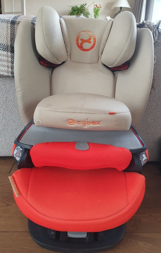 Autostoel Cybex Pallas S-fix Atumn Gold, Kinderen en Baby's, Autostoeltjes, Gebruikt, 15 t/m 36 kg, Isofix, Verstelbare rugleuning