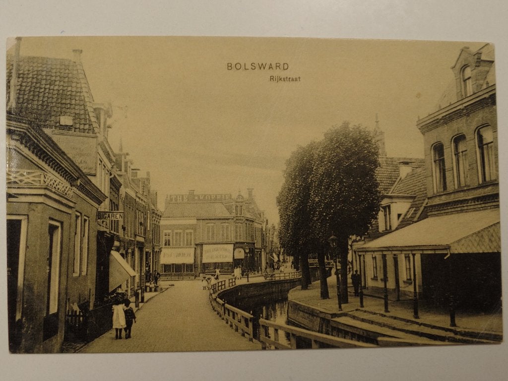 Bolsward, Ophalen of Verzenden, Voor 1920, Gelopen, Friesland